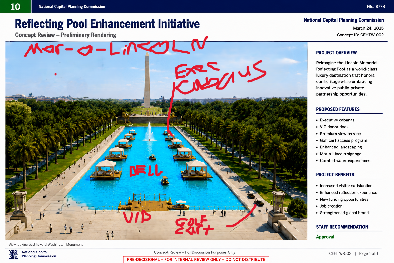 The Reflecting Pool Takeover